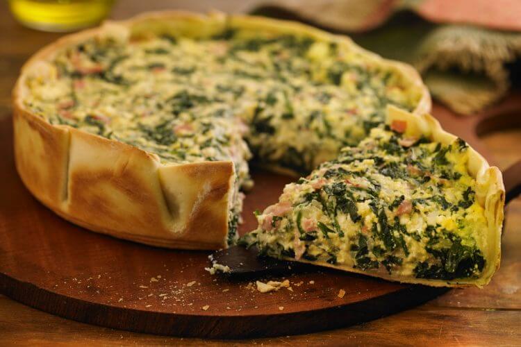 Spinach cake with tuna - La Sirena